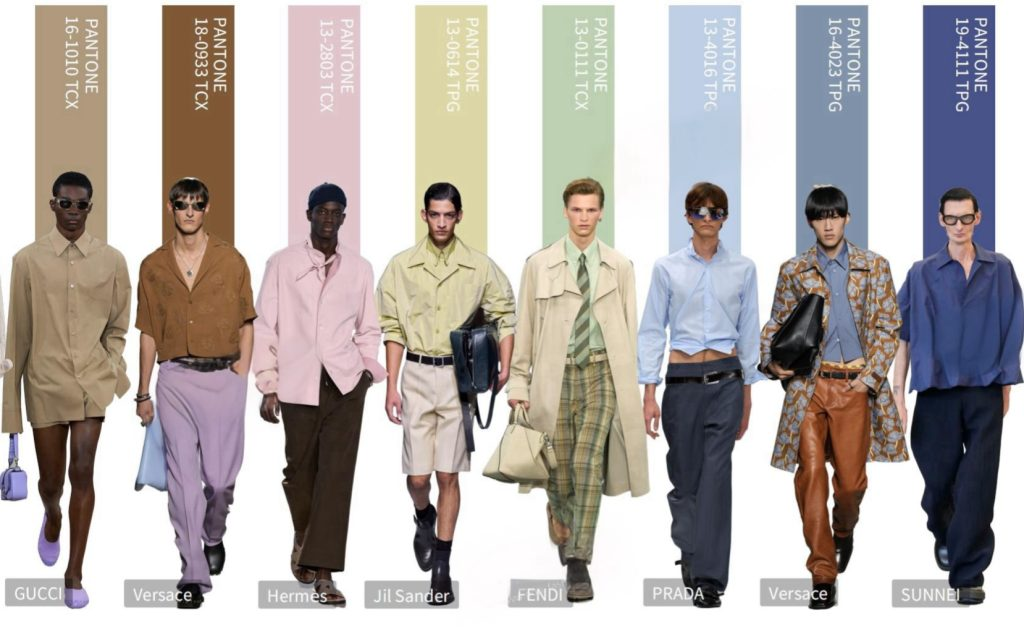 mens latest fashion colours